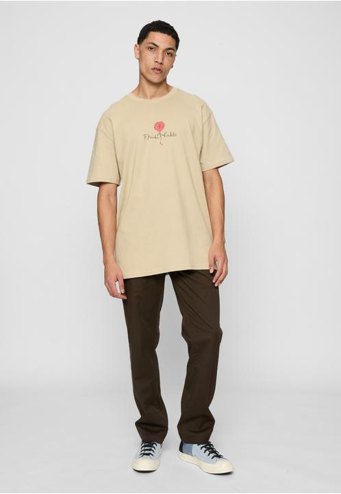 Produktbild Merchcode Frida Kahlo - Logo rose Heavy Oversize Tee - 116581 (S)