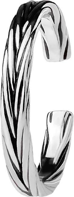 Immagine prodotto Star Piercing Anello in argento intrecciato (47)