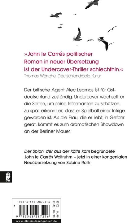 Actual product image Der Spion, der aus der Kälte kam (German, John le Carré, 2015)
