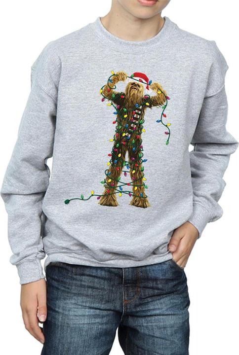 Produktbild Star Wars Chewbacca Christmas Lights Sweatshirt Jungen (152, 158)