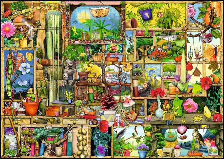Produktbild Ravensburger Grandioses Gartenregal (1000 Teile)