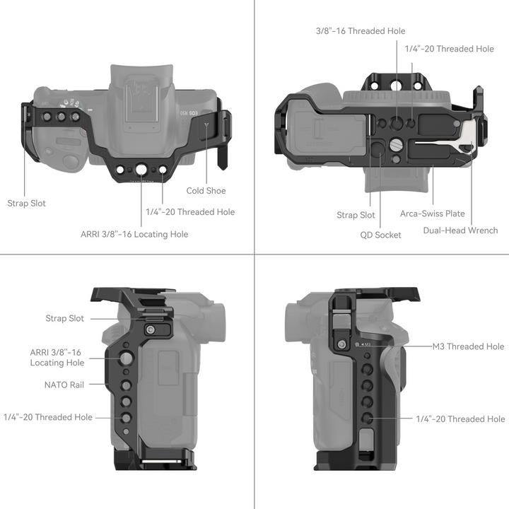 Produktbild SmallRig 4214 Cage For Canon EOS R50 (Cage)