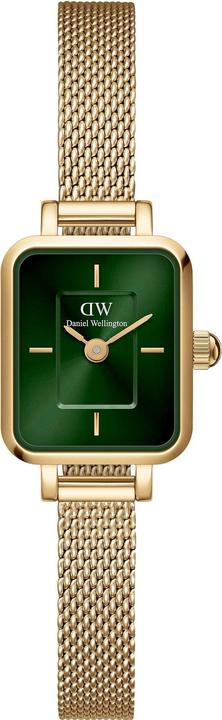 Actual product image Daniel Wellington Quadro Mini Evergold Emerald Gold (Analogue wristwatch, 15.50 mm)