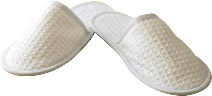 Towel City Hausschuhe Waffelstoff