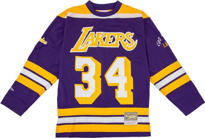 Actual product image Mitchell & Ness M&N Hockey Jersey Los Angeles Lakers Shaquille O’Neal - XXL (XXL)