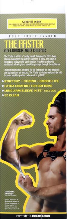 Actual product image Doc Johnson FFister - Arm Sleeve - Frost