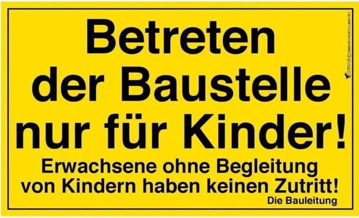 Actual product image Corvus Toys Construction site sign