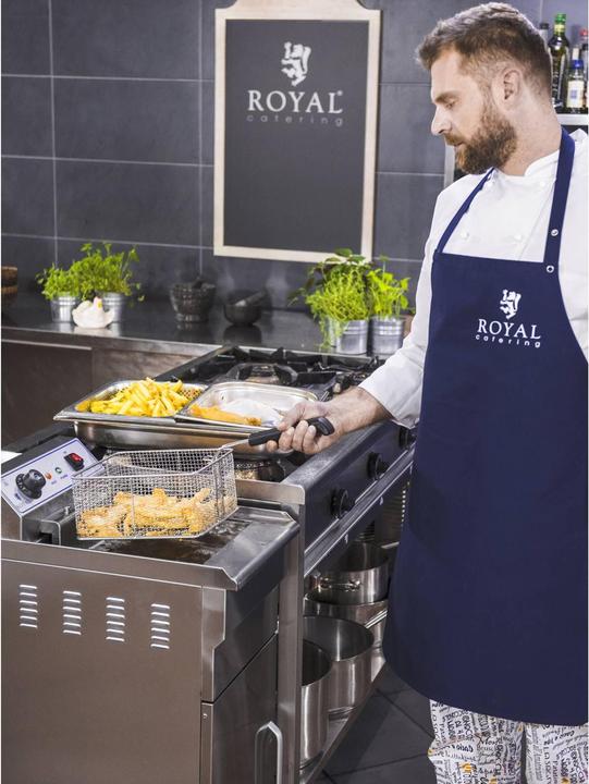 Actual product image Royal Catering Electric Deep Fryer - 16 litres - Cabinet Base (EU plug)