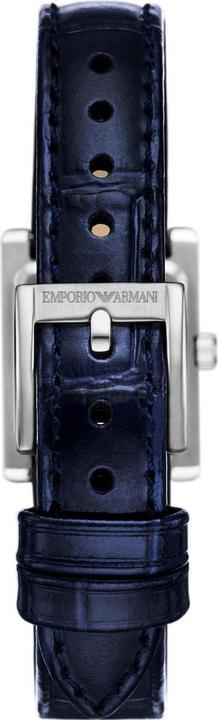 Actual product image Emporio Armani AR11718 Dark blue leather & crystal stones (Watch with gemstone, 26 mm)