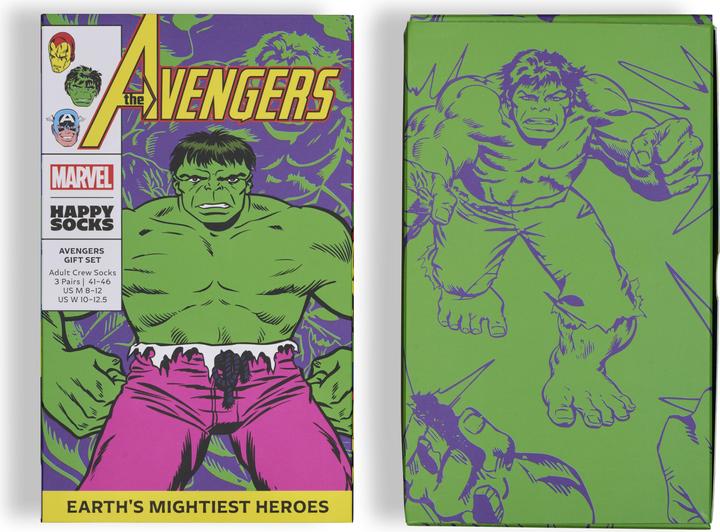 Actual product image Happy Socks Strümpfe MARVEL™ Avengers Socken 3er Pack (pack of 3, 41 - 46)
