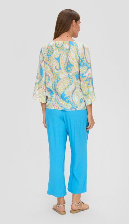 Immagine prodotto s.Oliver Bluse Viskosebluse mit Fledermausärmeln (38)