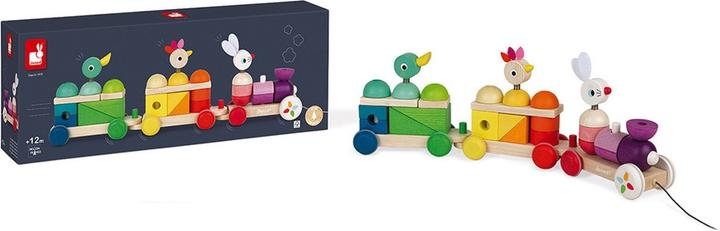 Produktbild Janod Zigolos grosser bunter Zug