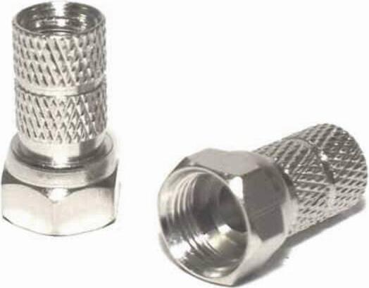Actual product image Koshi Electronics F-connector 6.1mm (1 ring) (Antenna cable)