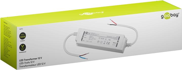 Image du produit Goobay LED-Trafo 12 V DC, 100 W, IP67