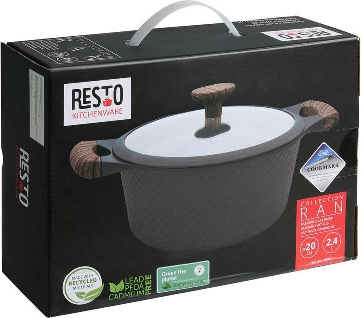 Productafbeelding Resto BRAADPAN D20CM 2,4L/93901 (20 cm, Steelpan, Aluminium)