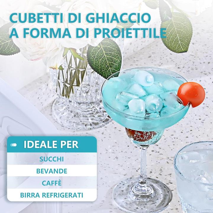 Actual product image Euhomy Eiswürfelmaschine