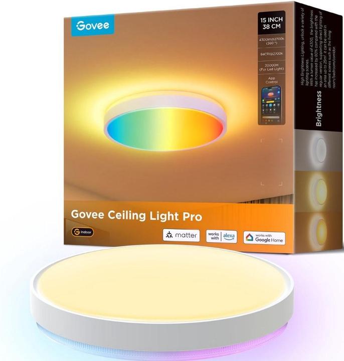 Actual product image Govee Ceiling light (3500 lm)