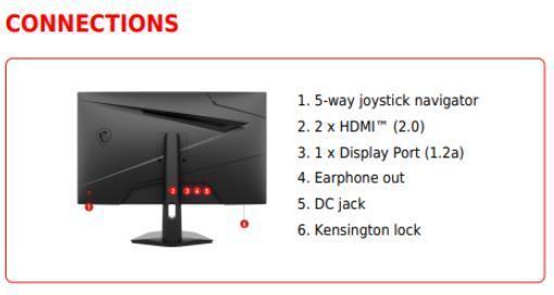 Produktbild MSI G274F (1920 x 1080 Pixel, 27")