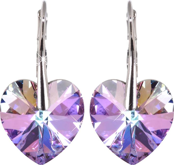 Immagine prodotto Levien Orecchini cuore romantico Vitrail Light (L)