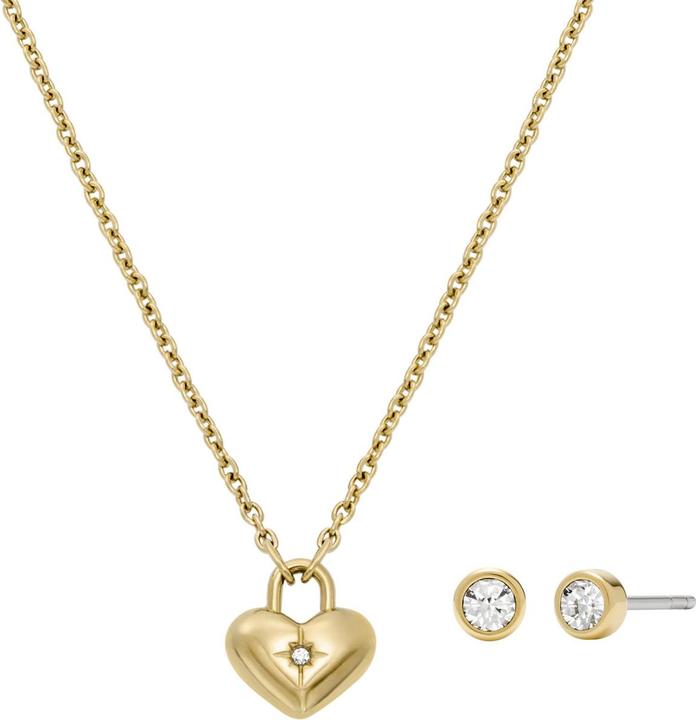 Produktbild Fossil Dames Sieraden geschenkset - Goudkleurig (Edelstahl)
