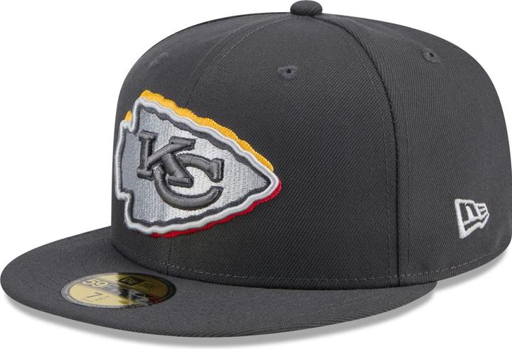 Produktbild New Era 59Fifty Cap - 2024 DRAFT Kansas City Chiefs - 6 7/8 (6 7/8)