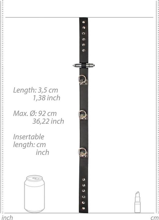 Nährwerte und Zutaten Ouch! Adjustable Cuff Belt