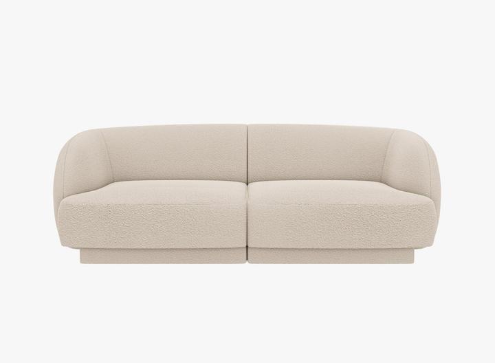 Image du produit Micadoni Bouclé Canapé, "Miley", 2 Places, 180x90x70Fabriqué en Europe (2 places)