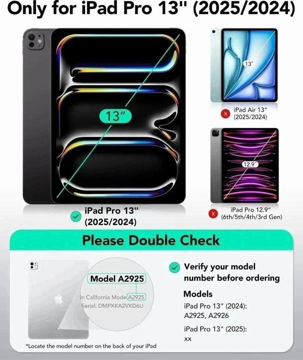 Immagine prodotto ESR Shift Magnetic Case (Apple iPad Pro 13 2024, Apple iPad Pro 13 2025)