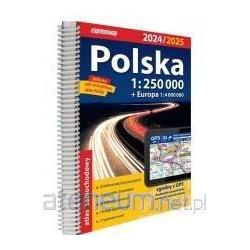 Atlas samochodowy Polska 1:250 000, Landkarte
