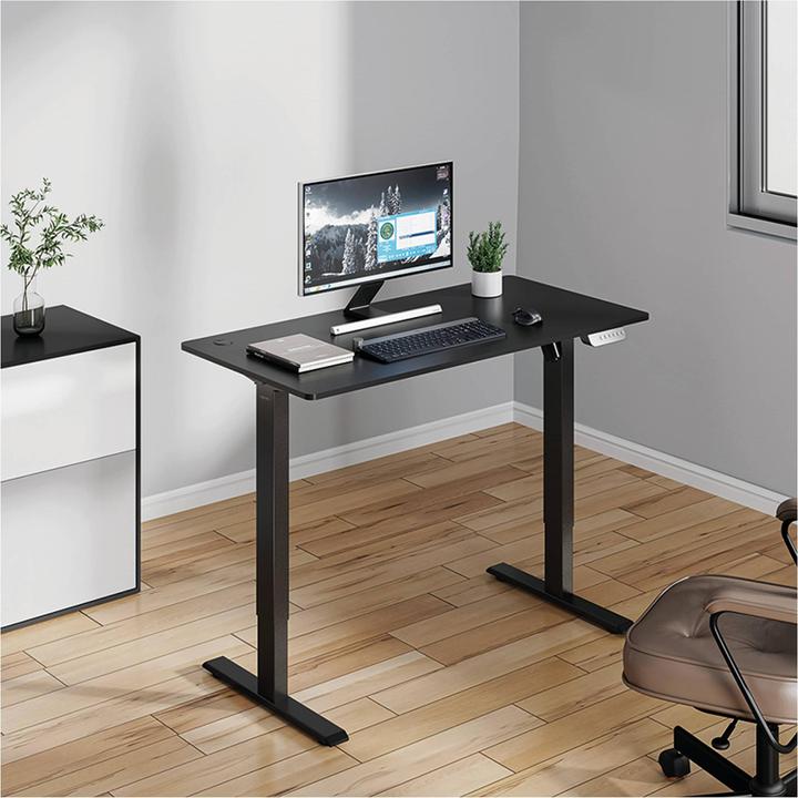 Produktbild LogiLink Sitz-Steh-Schreibtisch (120 x 60 x 114 cm)