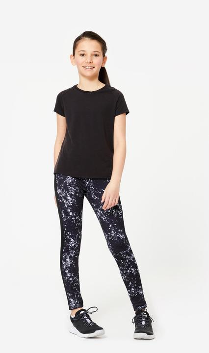 Produktbild Domyos Leggings Kinder atmungsaktiv - S500 schwarz (134)