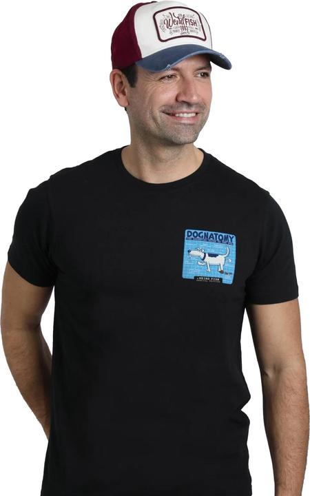 Actual product image Weird Fish Haywood Colour Block Baseball Cap (One size)