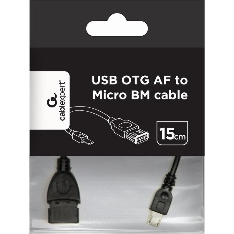 Thumbnail - Gembird USB A Micro-USB B (0.15 m, USB 2.0), USB Kabel