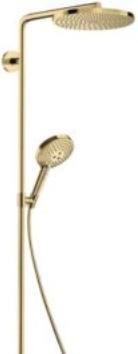 Actual product image hansgrohe Raindance Select S Showerpipe 240 (polished gold optic)