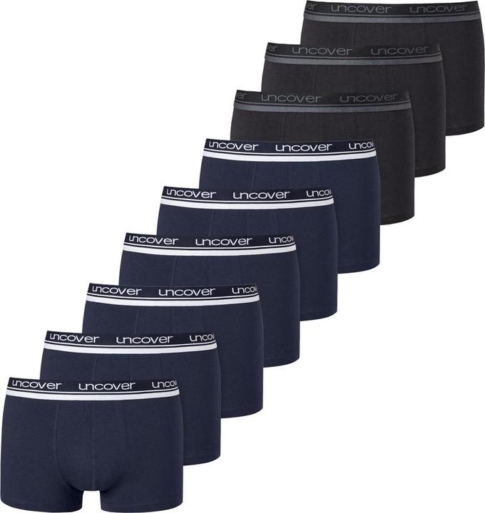 Uncover by Schiesser 9er Pack Basic Retro Short / Pant (S, 9er Pack)