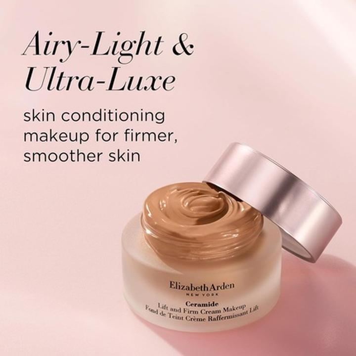 Actual product image Elizabeth Arden Ceramide Lift and Firm Makeup SPF15 PA++ 30ml 320N Creamy Foundation Radiant Finish