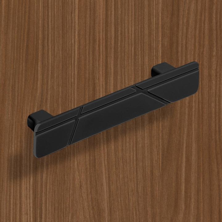 Produktbild Hettich Griff Celista schwarz matt 128 mm