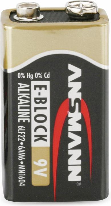 Produktbild Ansmann X-Power (1 Stk., 9V Block, 550 mAh)