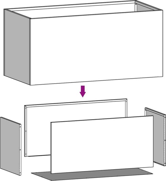 Actual product image vidaXL Gatlin