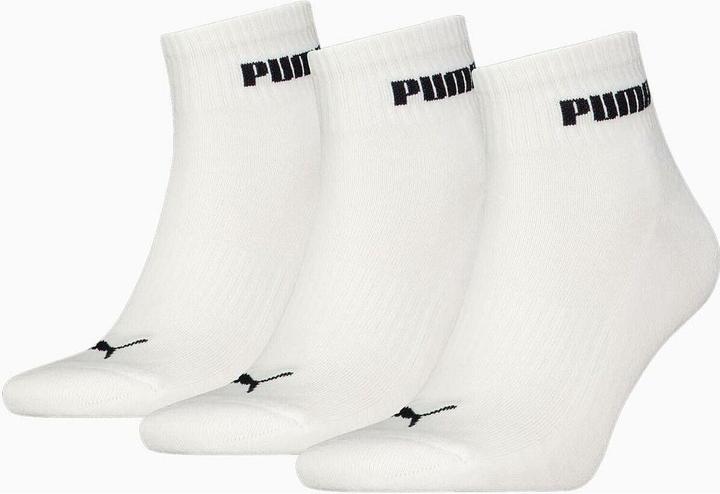 Produktbild Puma Cushioned Quarter Socken (3er Pack, 39 - 42)