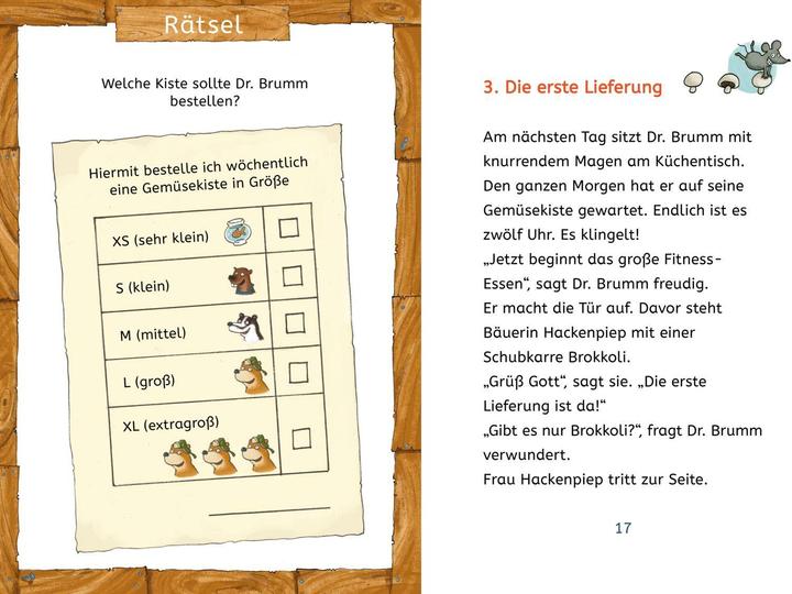 Produktbild Kleine Lesehelden: Dr. Brumm und die verflixte Gemüsekiste (Deutsch, Daniel Napp, Thorsten Saleina, 2025)