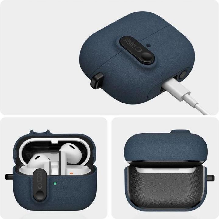 Produktbild Tech-Protect Slim Hook Samsung Galaxy Buds 3 / 3 Fe / 3 Pro Fluffy Blau