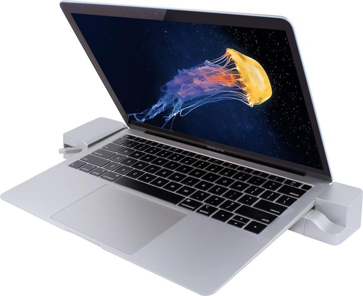 Produktbild Quinta Macbook Air 13 Dock Model A1932 A2179 96W adapt. 3 USB-C 3 USB-A 1 HDMI Ethernet SD-slot (USB-C, 6 Ports)