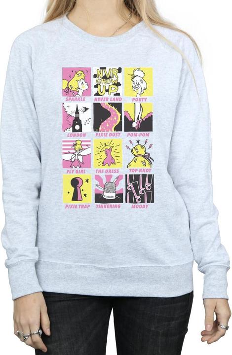 Produktbild Disney Tinkerbell Squares Sweatshirt (L)