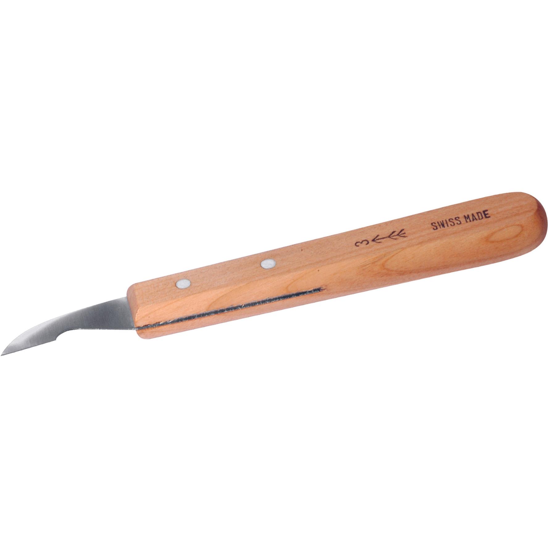 Pfeil, Beitel + Handhobel, Kerbschnitzmesser (14 mm)