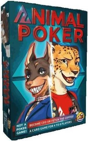 Heidelbär Games Animal Poker ENGLISCH (English, 3 - 5 Players)