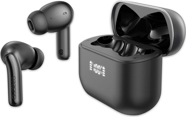 Audeeo Headphones In-Ear TWS ANC ENC LED Novatune Black (15 h, Wireless)
