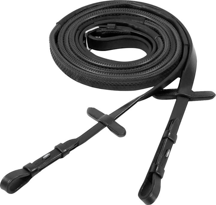 Produktbild Collegiate Gummi Und Leder Zügel Iv