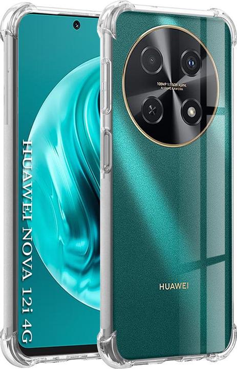 Actual product image Techsuit - Shockproof Clear Silicone - Huawei nova 12i / 13i - Clear