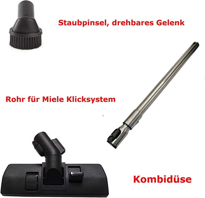 Produktbild Maxorado Staubsaugerrohr Staubsaugerduese Kombiduese Set